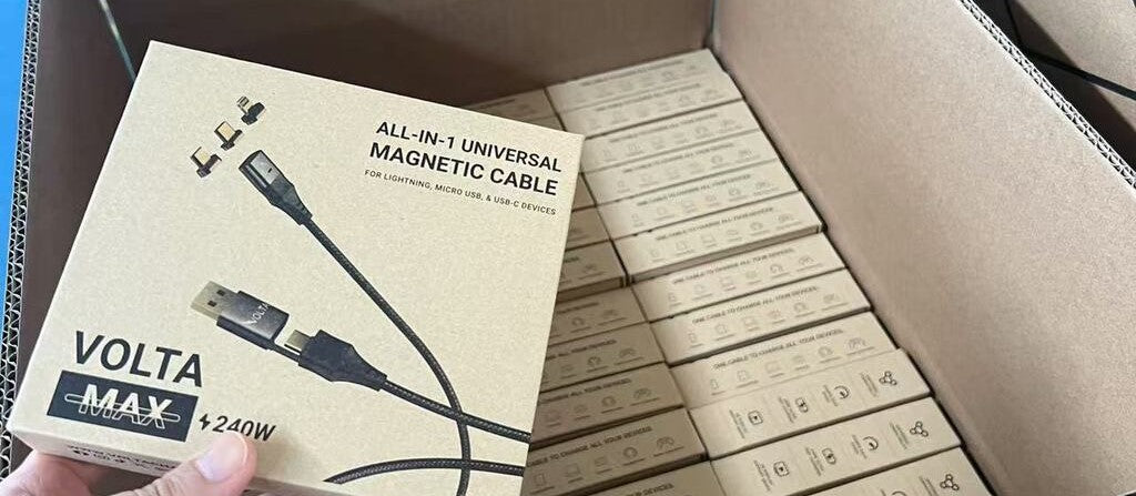 Shipping Starts Now: Volta Max Cable Is Ready to Go